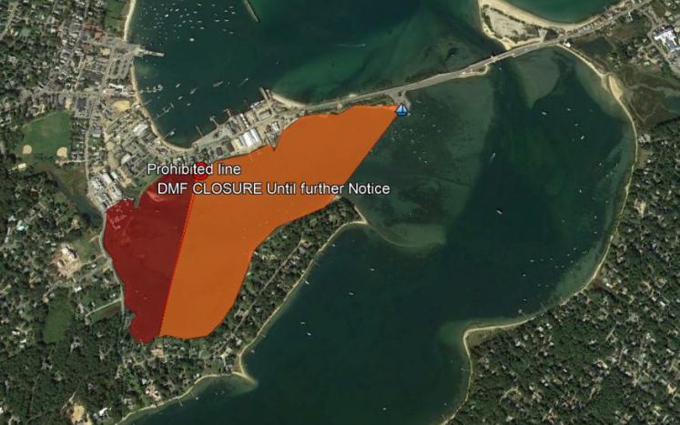 New closure in west arm of the lagoon