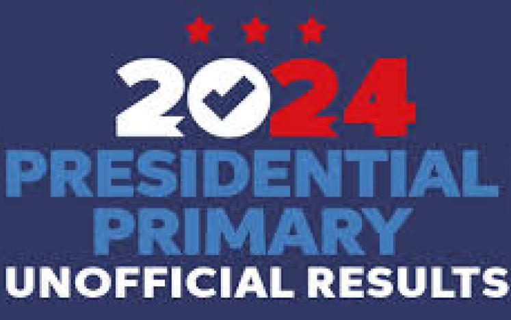 UNOFFICIAL PRESIDENTIAL PRIMARY RESULTS